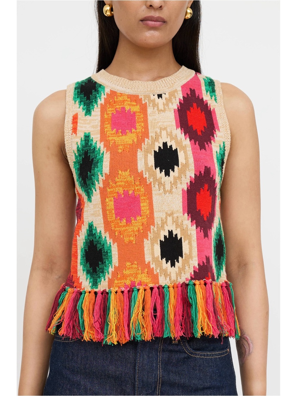 Alice and Olivia Reva Knit Top NWT Small